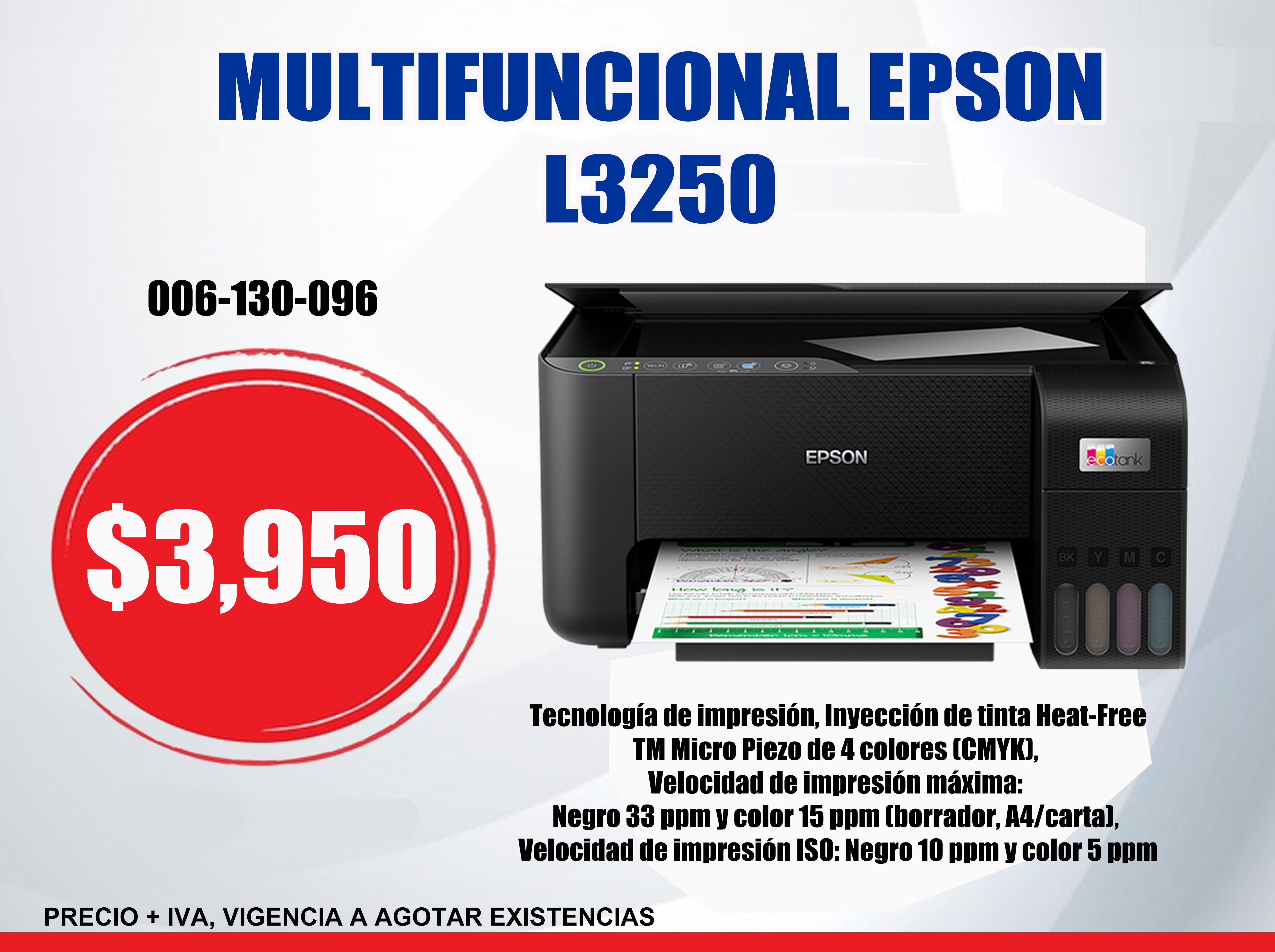 MULTIFUNCIONAL EPSON L3250