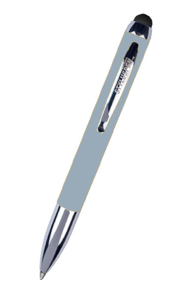 BOLIGRAFO MED. STYLUS TWIST PLATA  ZEBRA 614561 7932-18 PROD.