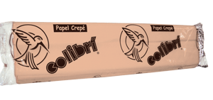 PAPEL CREPE BEIGE           C/10 COLIBRI