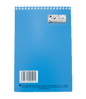 LIBRETA TAQUIGRAFIA  80H CORTA BTCP ROCA