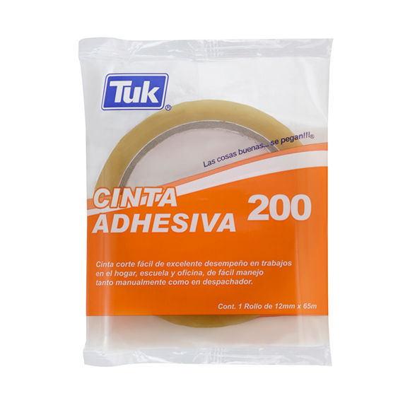 CINTA TRANSPARENTE 12X65       200   TUK 027231 260008