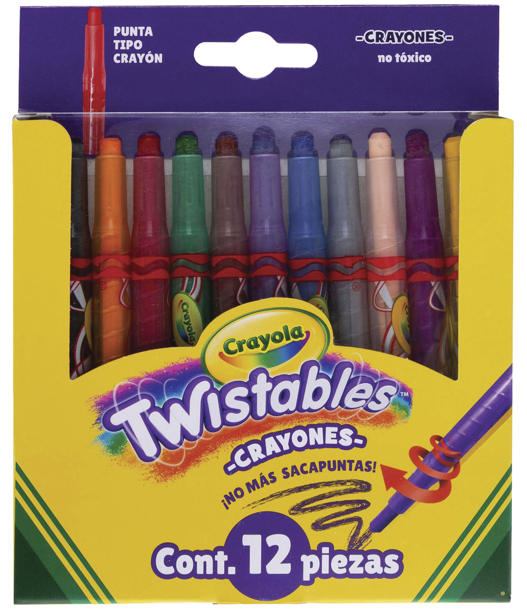CRAYON MINITWISTABLES C/12 CORTO CRAYOLA