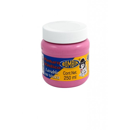 PINTURA VINILICA 250ML ROSA       BONBIN