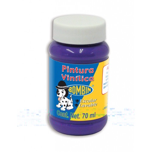 PINTURA VINILICA  70ML MORADO     BONBIN