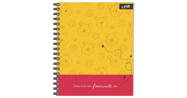 CUAD.PROF.100H WINNIE THE  C-7 SR  U-PAK 891315 9136531107 DO