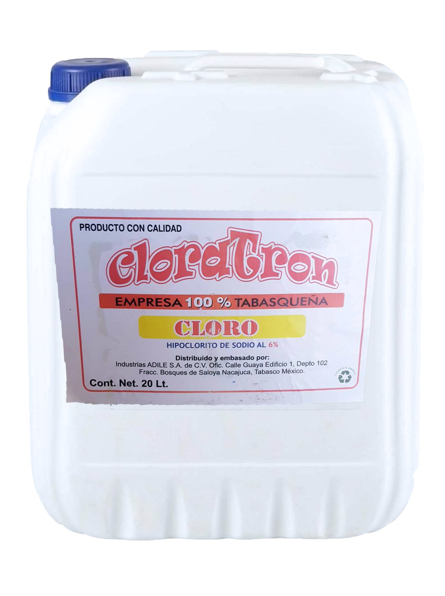 CLORO BLANQUEADOR     20LT               DOGO/CLORATRON CLOR7