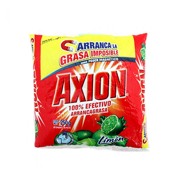 JABON EN POLVO 250 GRS             AXION 018911 AXION LIMON