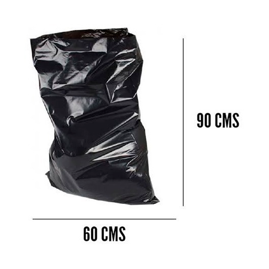 BOLSA P/BASURA 60X90 NEGRA       CAL.200 BIODEGRADABLE POLIPL