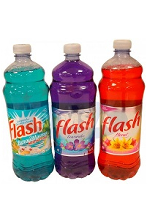 LIMPIADOR LIQUIDO MULTIUSO 1LT FLASH (V/AROMAS)