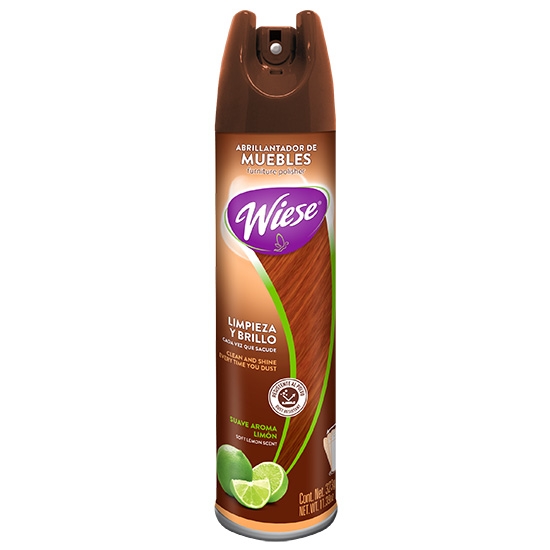 SPRAY LIMPIADOR P/MADERA  400ML    WIESE 510936 511162 (VARIO