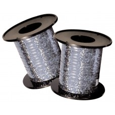 CINTA P/MOÑO CURLING HOLOGRAF.PLATA