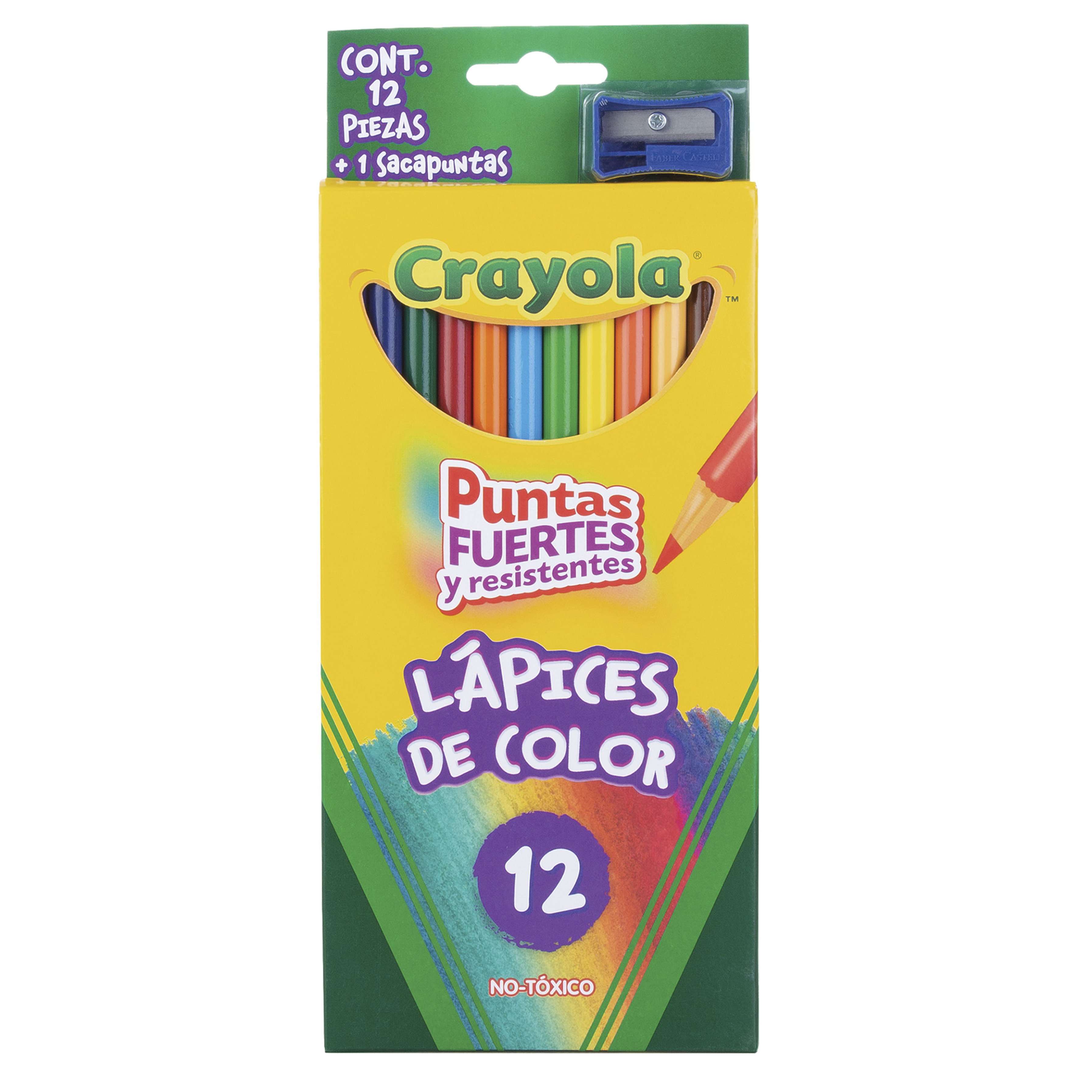 LAPIZ DE COLOR C/12 LARGOS      .CRAYOLA