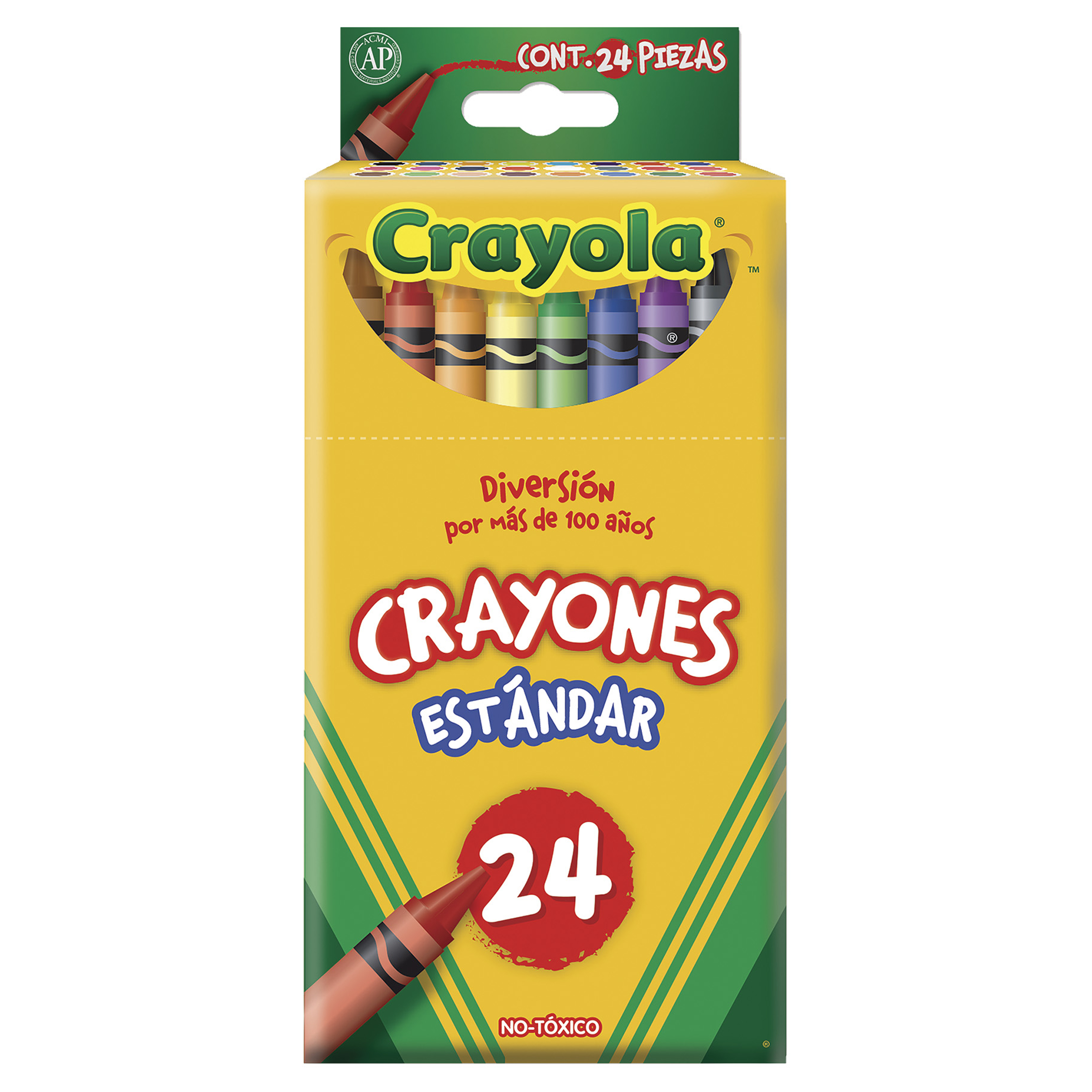 CRAYON STD C/24 COLORES          CRAYOLA