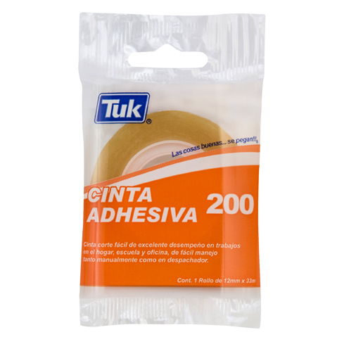 CINTA TRANSPARENTE 18X33       200   TUK 027224 260007