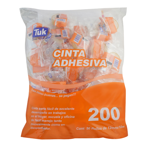 CINTA TRANSPARENTE 12X10       200   TUK 027293 260011