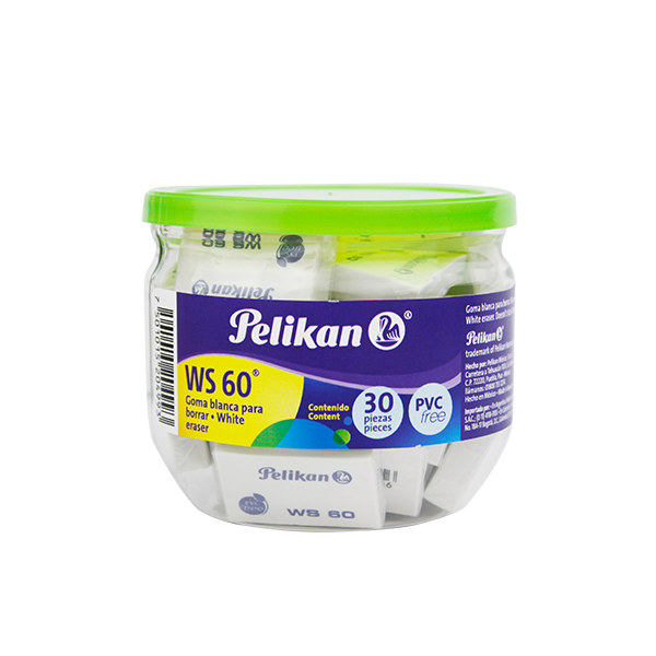 GOMA BLANCA    WS-60      C/30   PELIKAN 204993