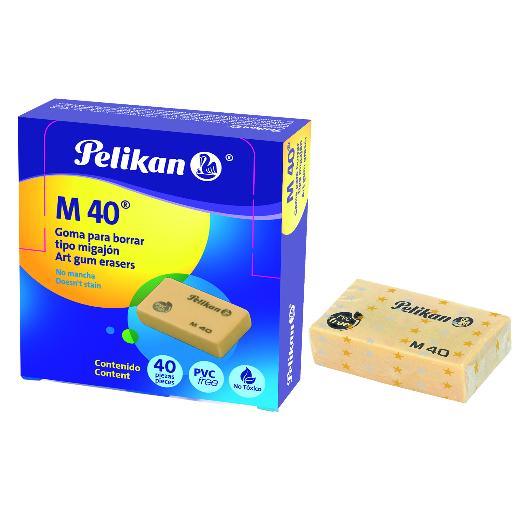GOMA MIGAJON M-40 BEIGE   C/40   PELIKAN