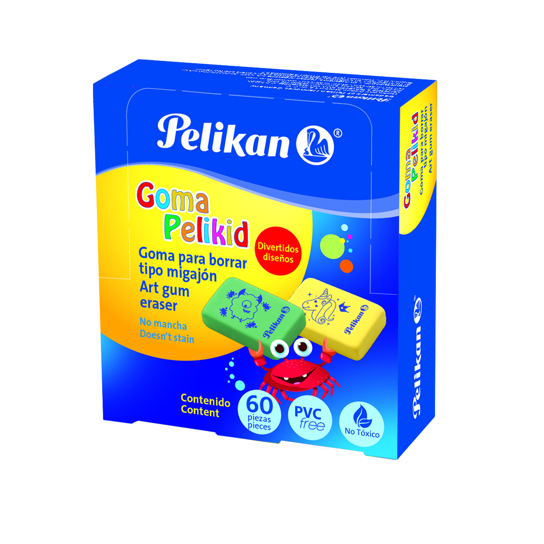 GOMA MIGAJON PELIKID      COL.C/60 PELIK 220702 220719 220716