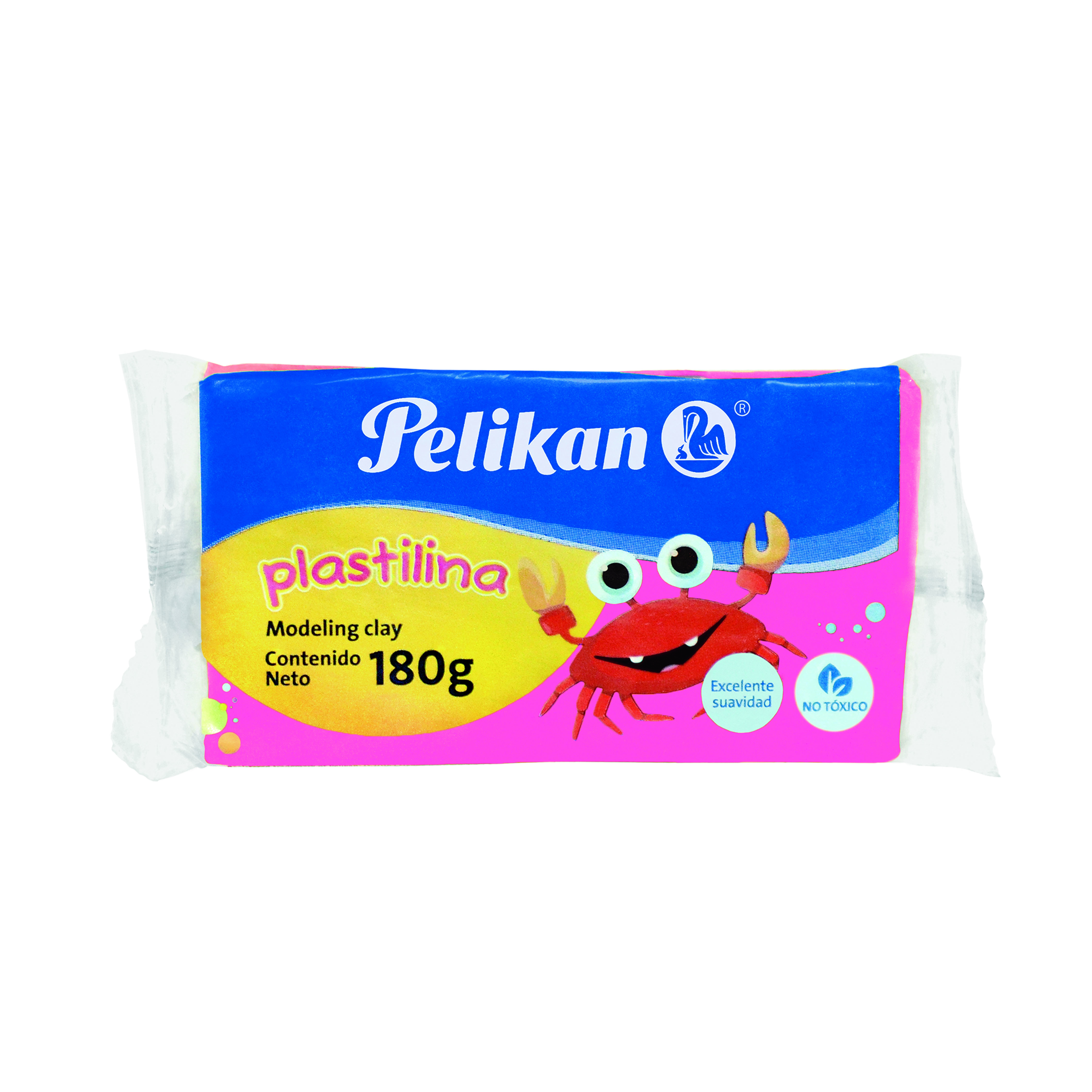 PLASTILINA MARQUETA ROSA         PELIKAN