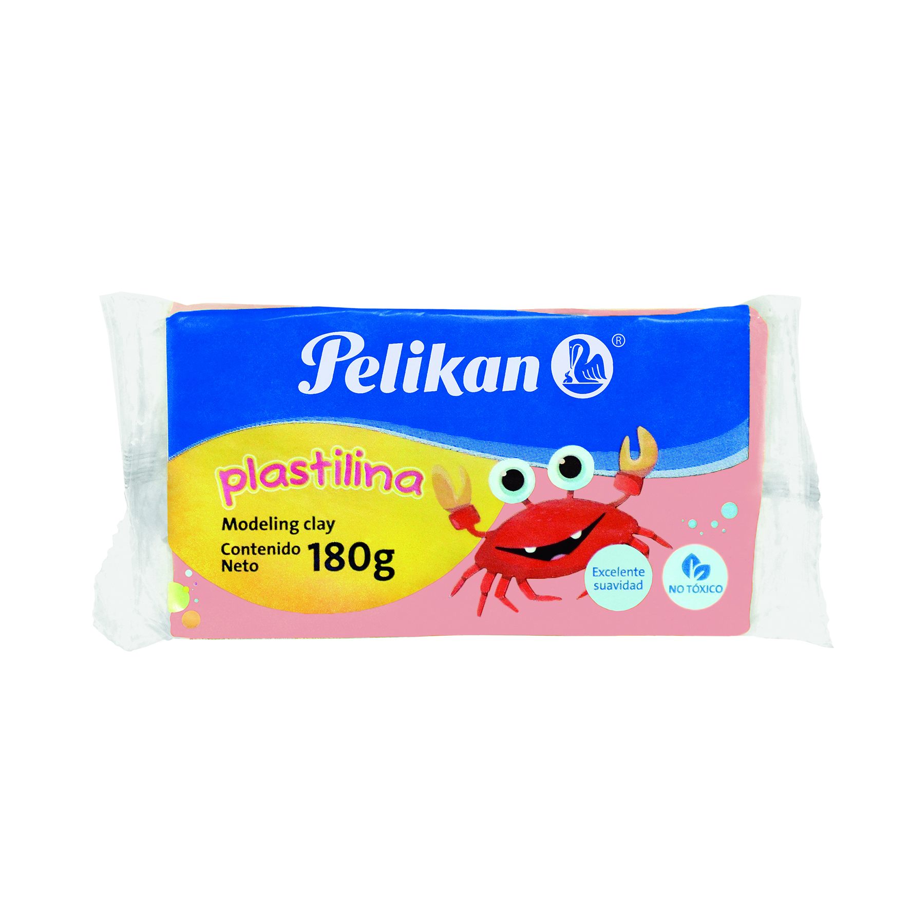 PLASTILINA MARQUETA ROSA CARNE   PELIKAN