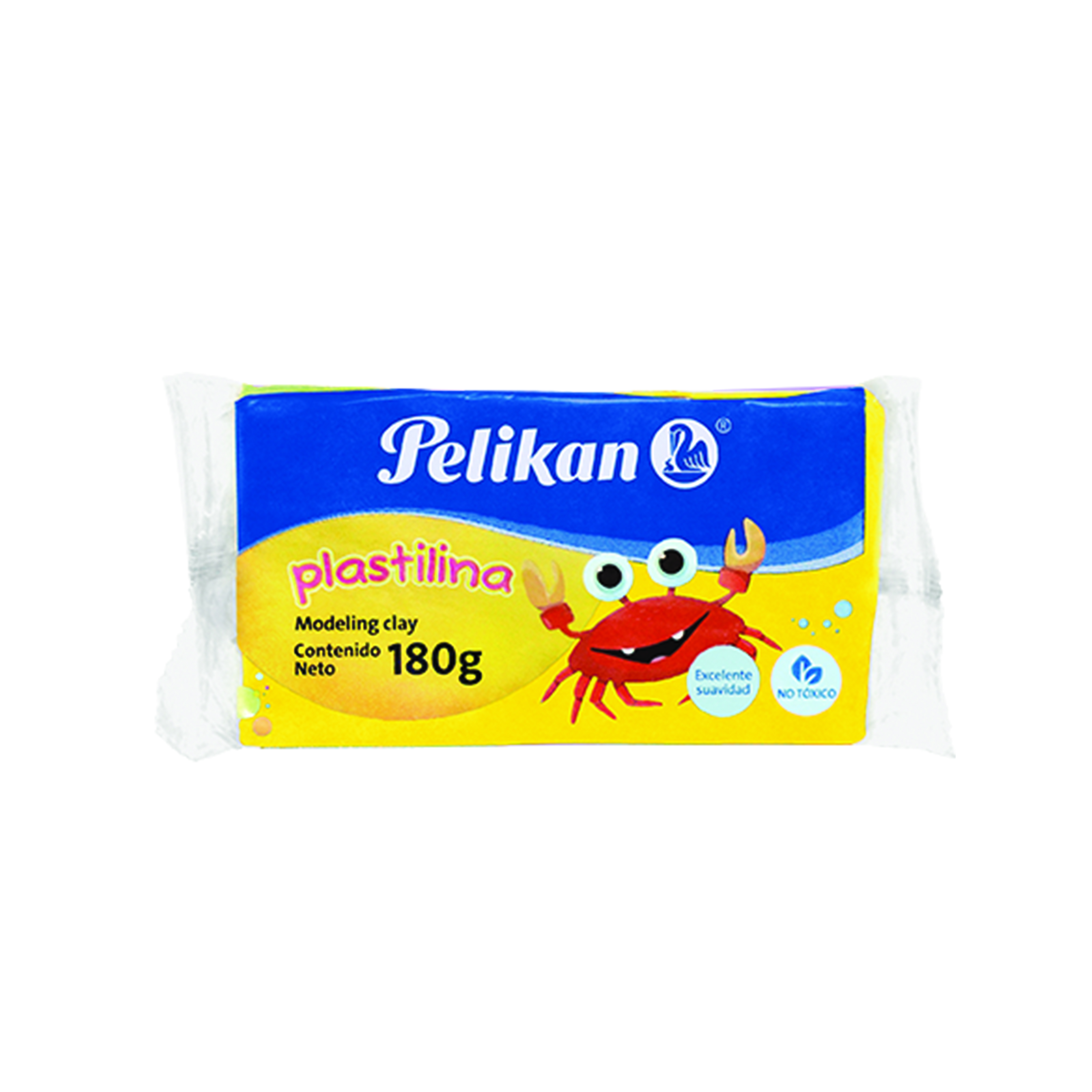 PLASTILINA MARQUETA AMARILLO     PELIKAN