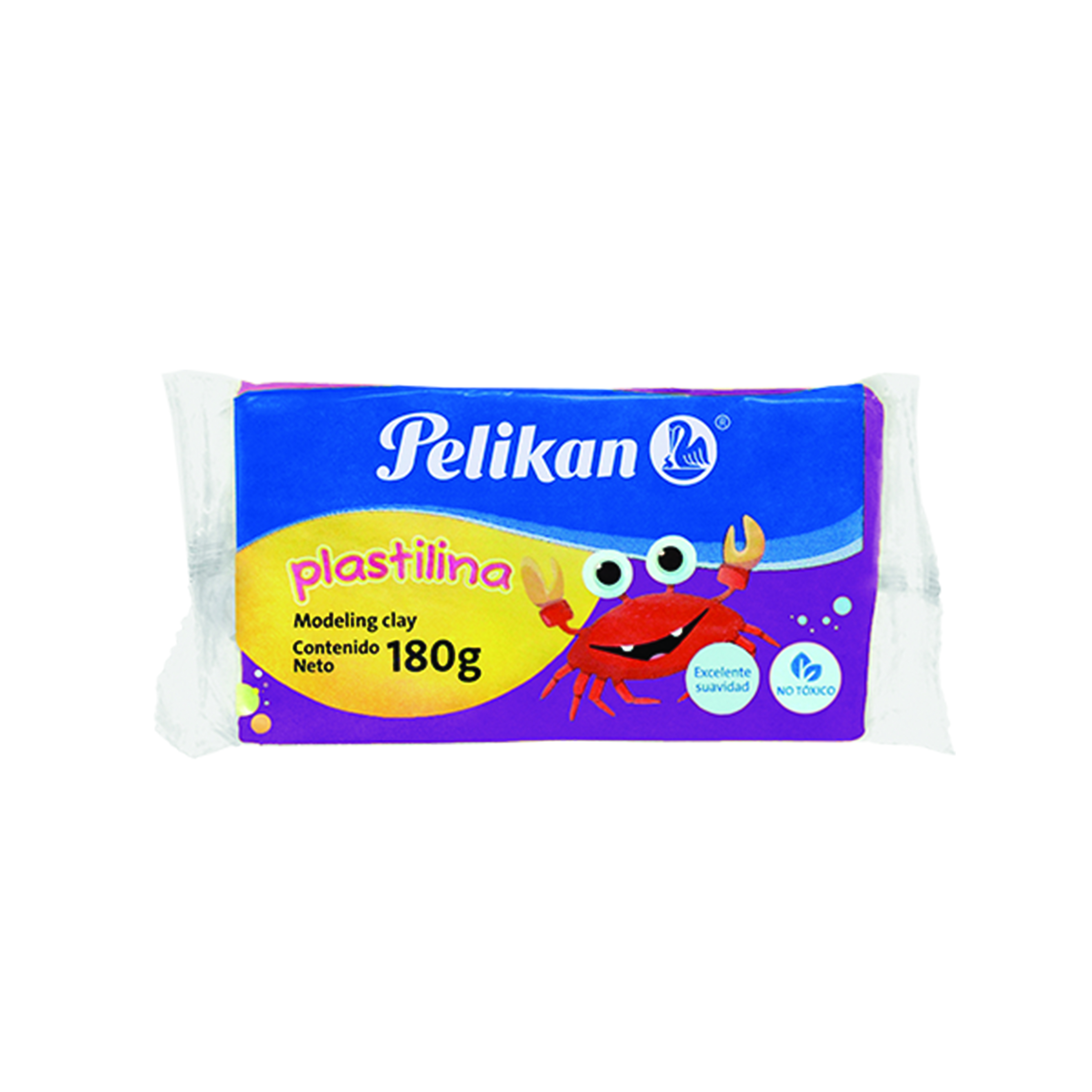 PLASTILINA MARQUETA VIOLETA      PELIKAN