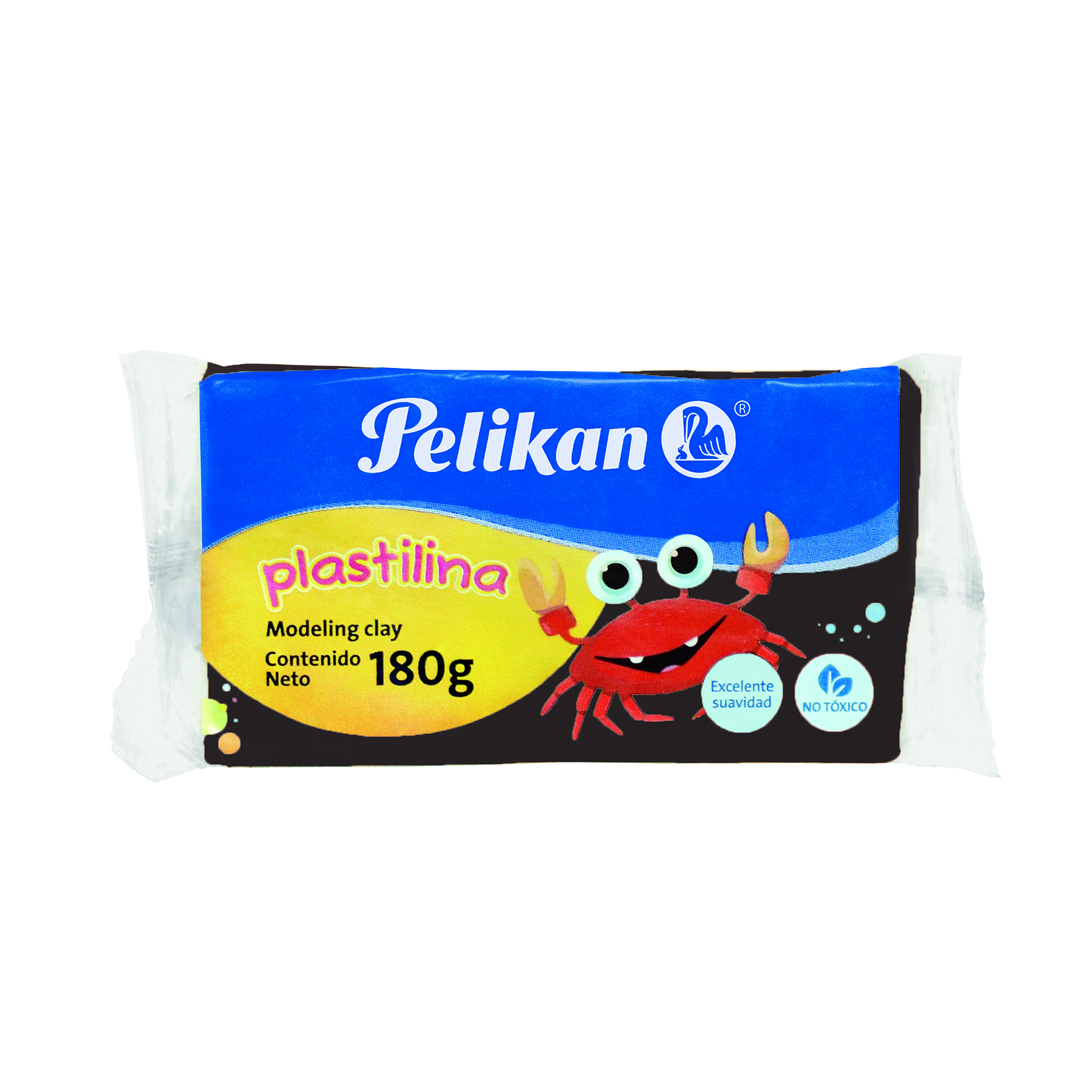 PLASTILINA MARQUETA NEGRO        PELIKAN