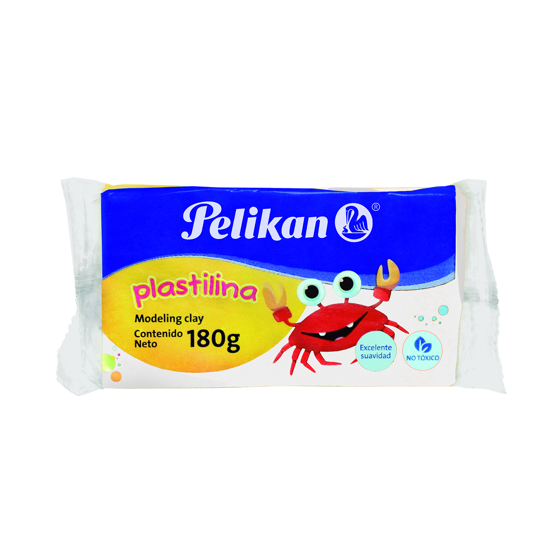 PLASTILINA MARQUETA BLANCO       PELIKAN