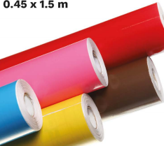 ROLLO DE PAPEL CONTAC 45CX1.5M AZ.C.BARR
