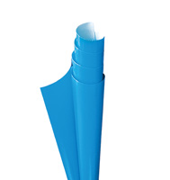 PAPEL LUSTRE 50X70 AZUL PAST. C/25