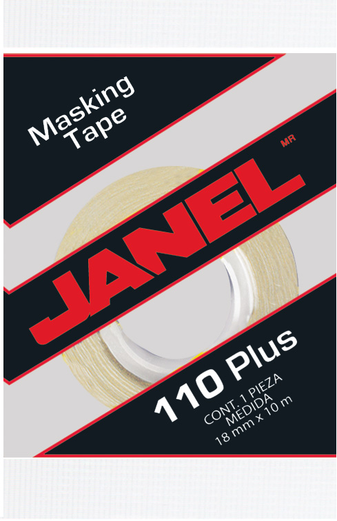CINTA MASKING TAPE 18X10       110 JANEL