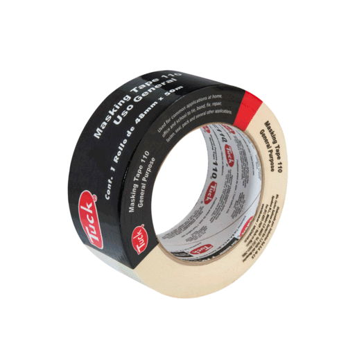 CINTA MASKING TAPE 48X50       110  TUCK 001125 101035 USO GE