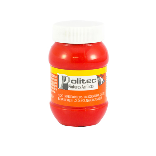 PINTURA ACRILICA 100ML RJO.FL.C/06 POLIT