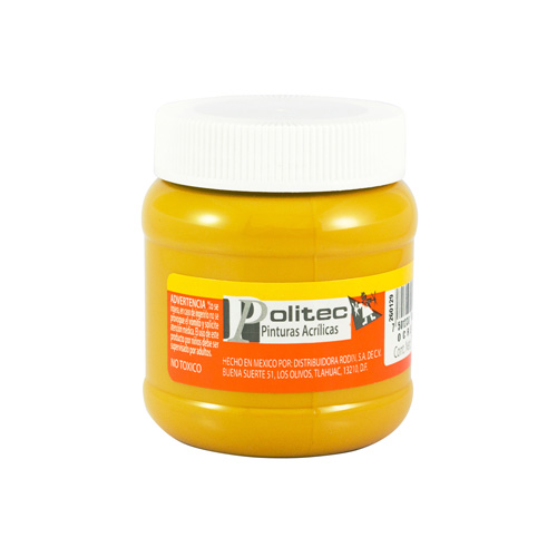 PINTURA ACRILICA 250ML OCRE      POLITEC