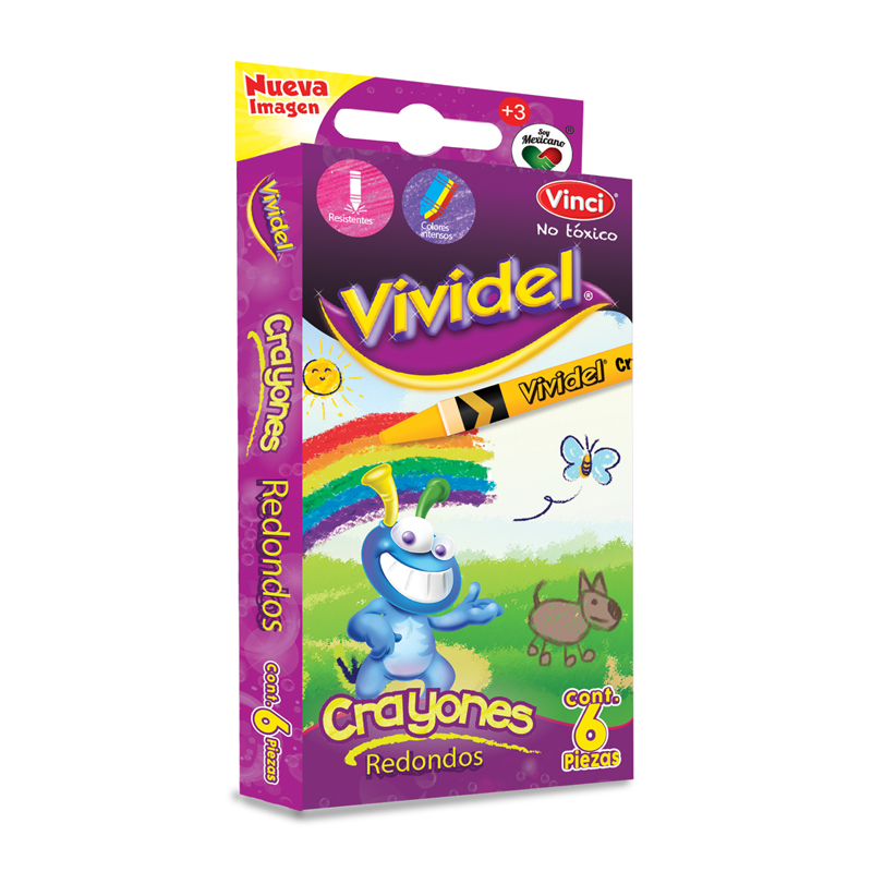 CRAYON STD C/24 VIVIDEL            DIXON