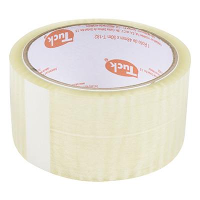 CINTA P/EMPAQUE TRANSP  48X50  182  TUCK 021611 258231