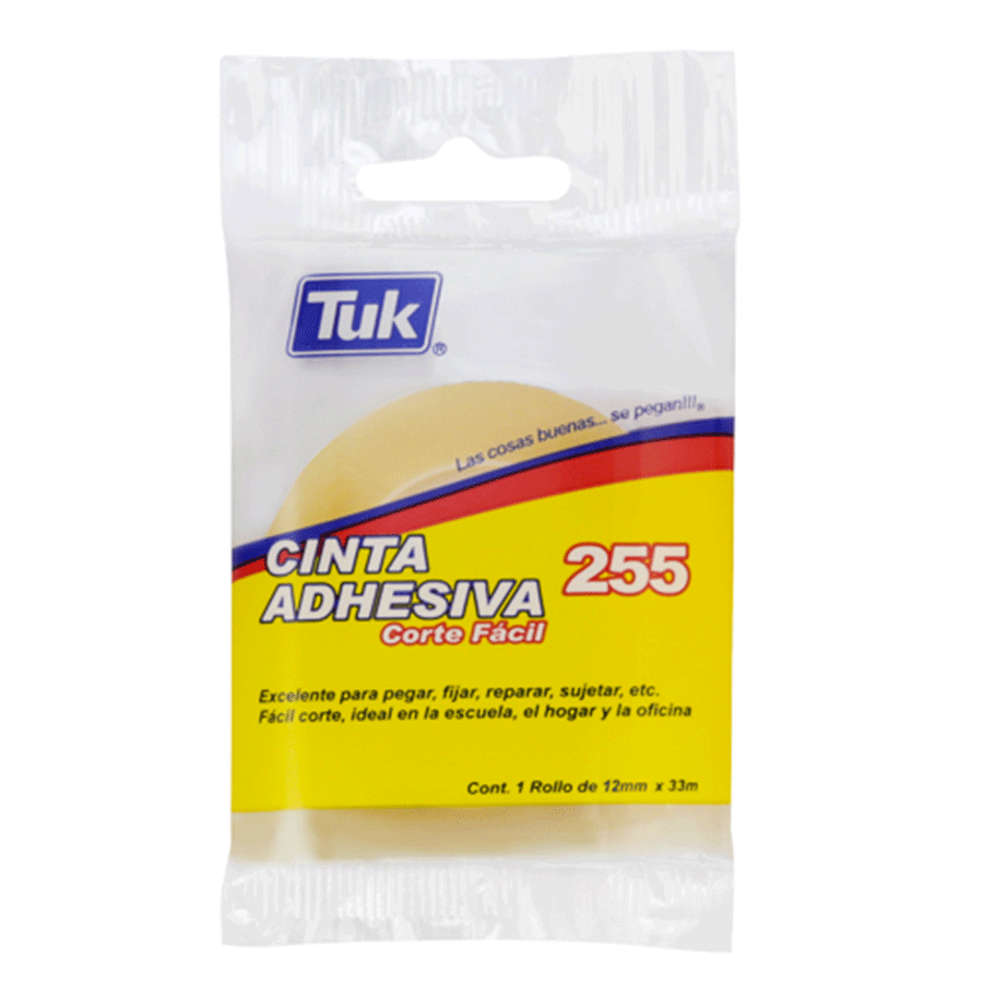 CINTA TRANSPARENTE 12X33        #255 TUK 004058 265515