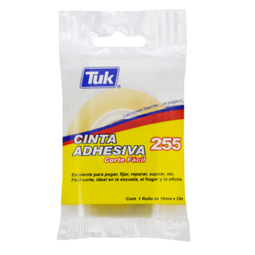 CINTA TRANSPARENTE 18X33       255   TUK 004072 265525 BSA.CO