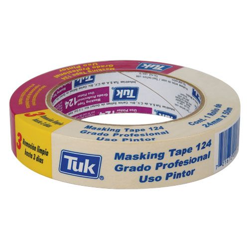 CINTA MASKING TAPE 24X50       124   TUK 000548 102415