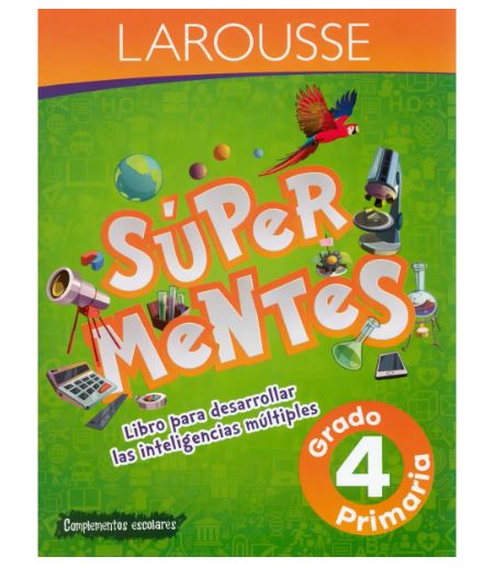 LIBRO ACT.SUPER MENTES PRIMAR.4 LAROUSSE
