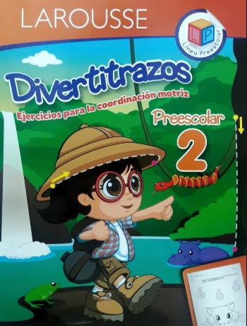 LIBRO ACT.P/COLOR.DIVERTITRAZ.2 LAROUSSE