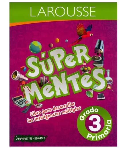 LIBRO ACT.SUPER MENTES PRIMAR.3 LAROUSSE