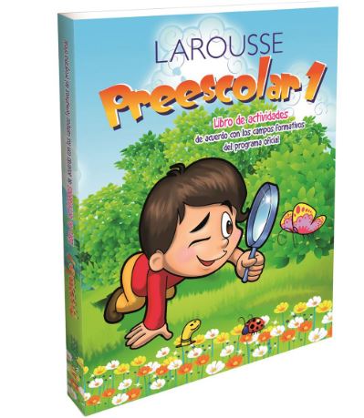 LIBRO ACT.P/COLOR.CAMPOS FORM.1 LAROUSSE