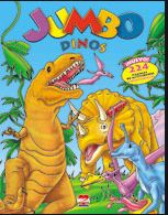 LIBRO ACT.P/COLOREAR JUMBO DINO,ANIMALES