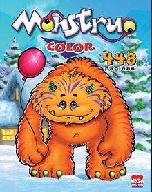 LIBRO ACT.P/COLOREAR JUMBO MONSTRUO COL.