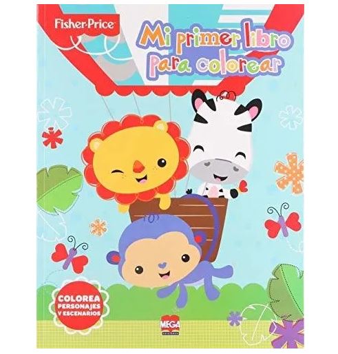 LIBRO P/COLOREAR MI PRIMER  LIBRO  LAROU 116757 6329 (MI PRIM