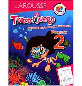 LIBRO ACT.P/COLOR.TRAZO/JUEGO 2 LAROUSSE
