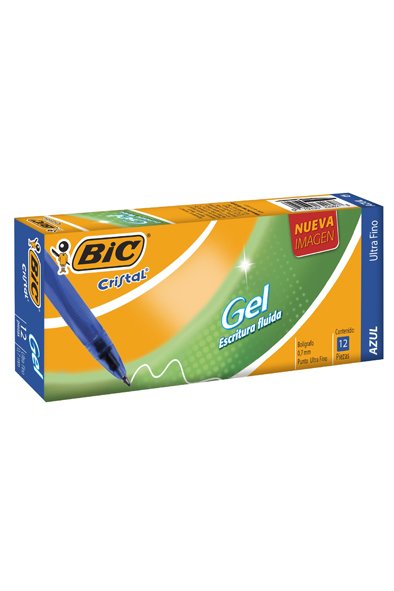 BOLIGRAFO MED. CRISTAL BOLD AZL C/12 BIC