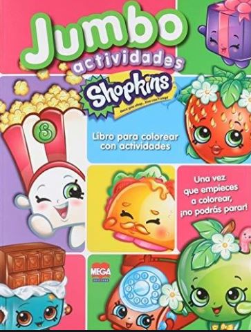LIBRO ACT.P/COLOREAR JUMBO SHOPKIN.LAROU 117501 6546 LAROUSSE