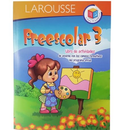 LIBRO ACT.P/COLOR.CAMPOS FORM.3 LAROUSSE